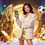 Engage in thrilling sports betting with 78Win, featuring an energetic scene of gambling excitement.