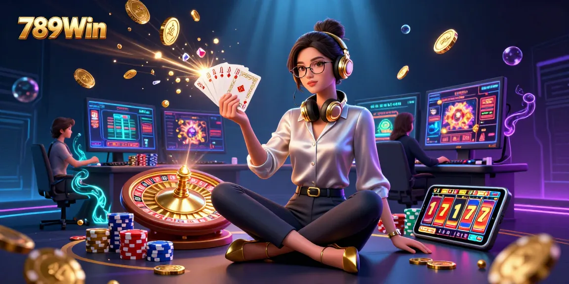 Experience thrilling gameplay at 789Win, featuring stunning casino visuals with dynamic elements.