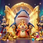 Experience thrilling blackjack online Australia with a fierce golden hamster king and treasure elements.